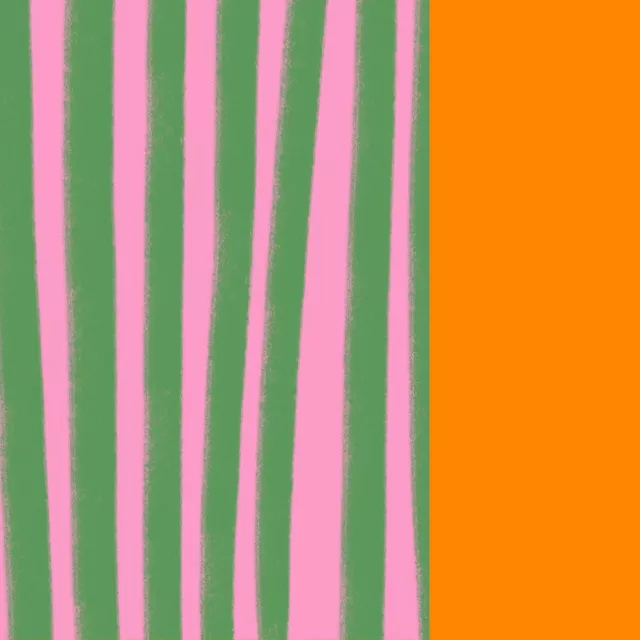 Sitzkissen Bunte Streifen Liebe
