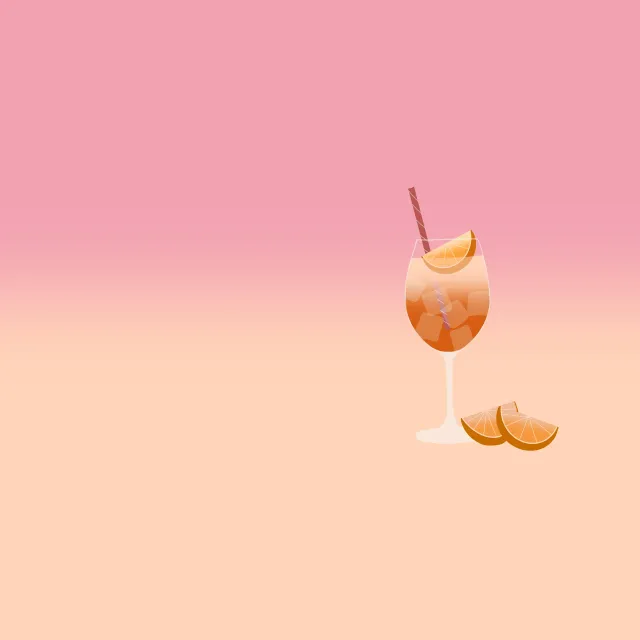 Kissen Spritz Verlauf Rosa