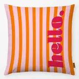Kissen 7 - Kissen Stripes-Hello-Orange