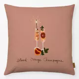 Kissen 1 - Kissen Bloody Orange Champagne