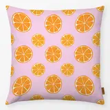 Kissen 27 - Kissen Orangen Limonade rose