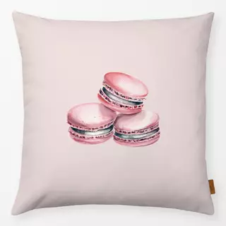 Kissen Macarons pink